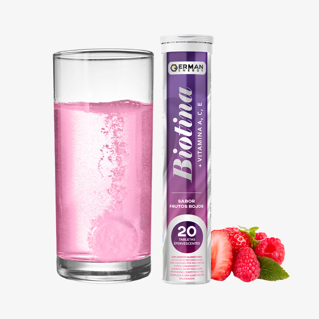 Biotina + Zinc + Q10 – German Energy – Vitaminas y minerales