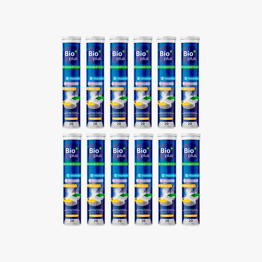 Bioplus 3+ Probióticos – German Energy – Vitaminas y minerales