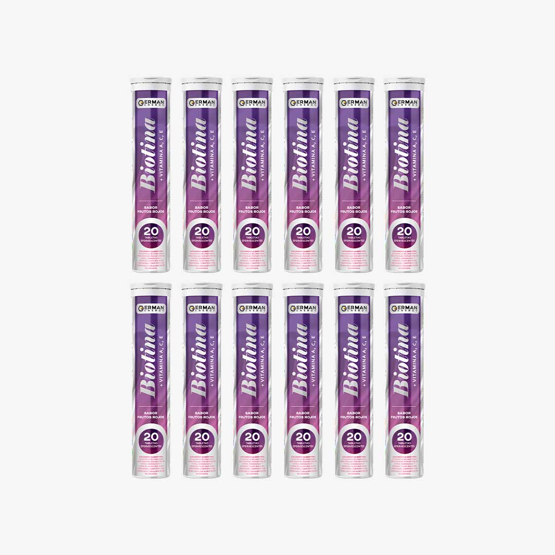 Biotina + Zinc + Q10 – German Energy – Vitaminas y minerales