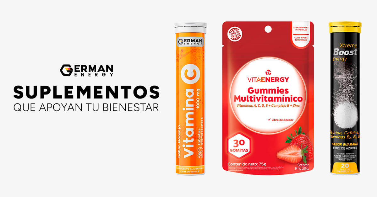 German Coloma Rrss Xtreme Boost – German Energy – Vitaminas y minerales