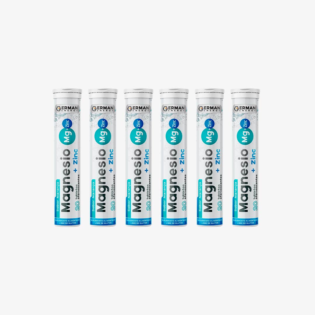 Magnesio + Zinc – German Energy – Vitaminas y minerales