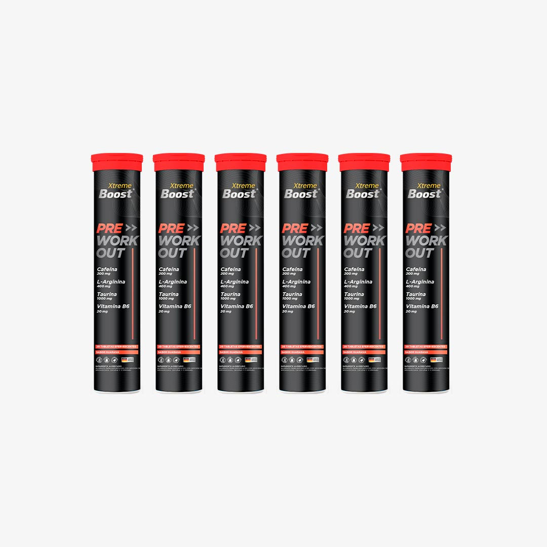 Pre entreno Xtreme Boost – German Energy – Vitaminas y minerales