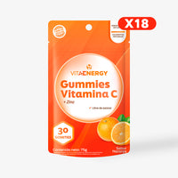 Pack Mayorista - Gomitas de Vitamina C + Zinc